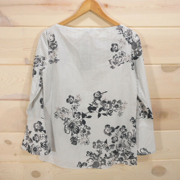 MASSIMO DUTTI Printed Poplin Blouse NWT LAST ONE!!! - Picture 6 of 6